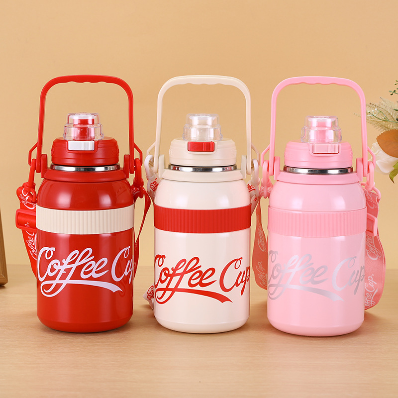 Jual THERMOS STAINLESS SUS 316 BOTOL MINUM COFFEE CUP JUMBO KAPASITAS ...