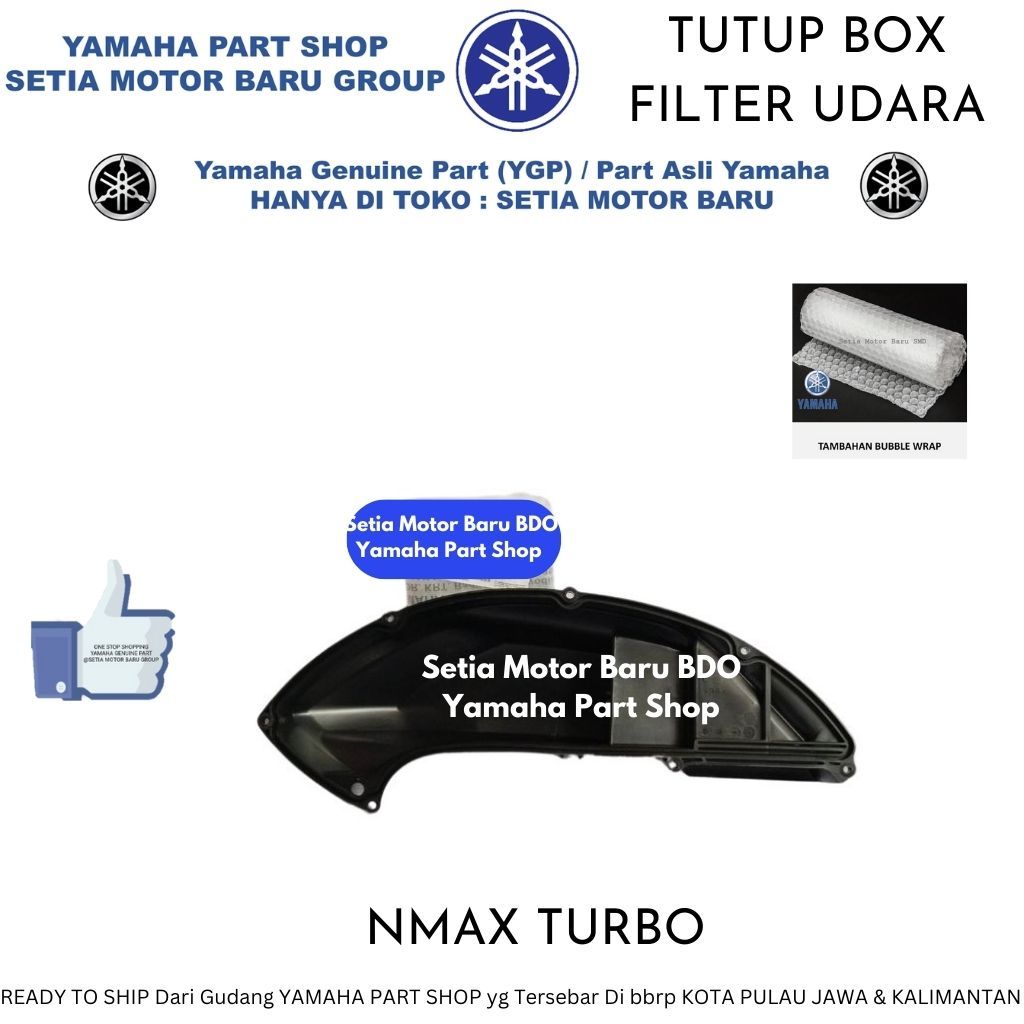 Jual Cover Tutup Box Filter Udara Depan New N Max Nmax Turbo Tech Max ...