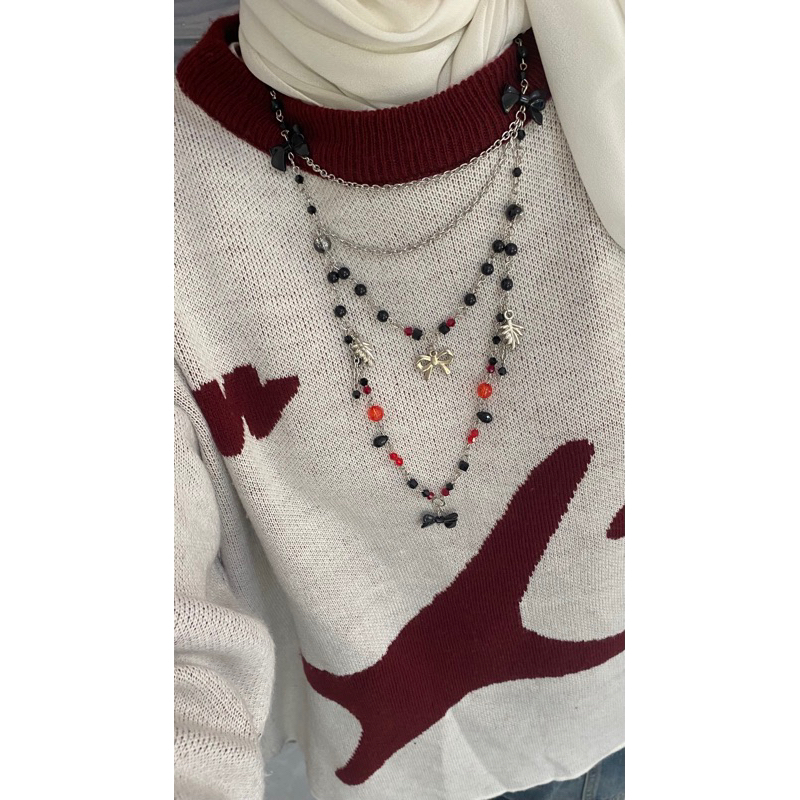 Jual kalung manik rantai|PRE ORDER | Shopee Indonesia