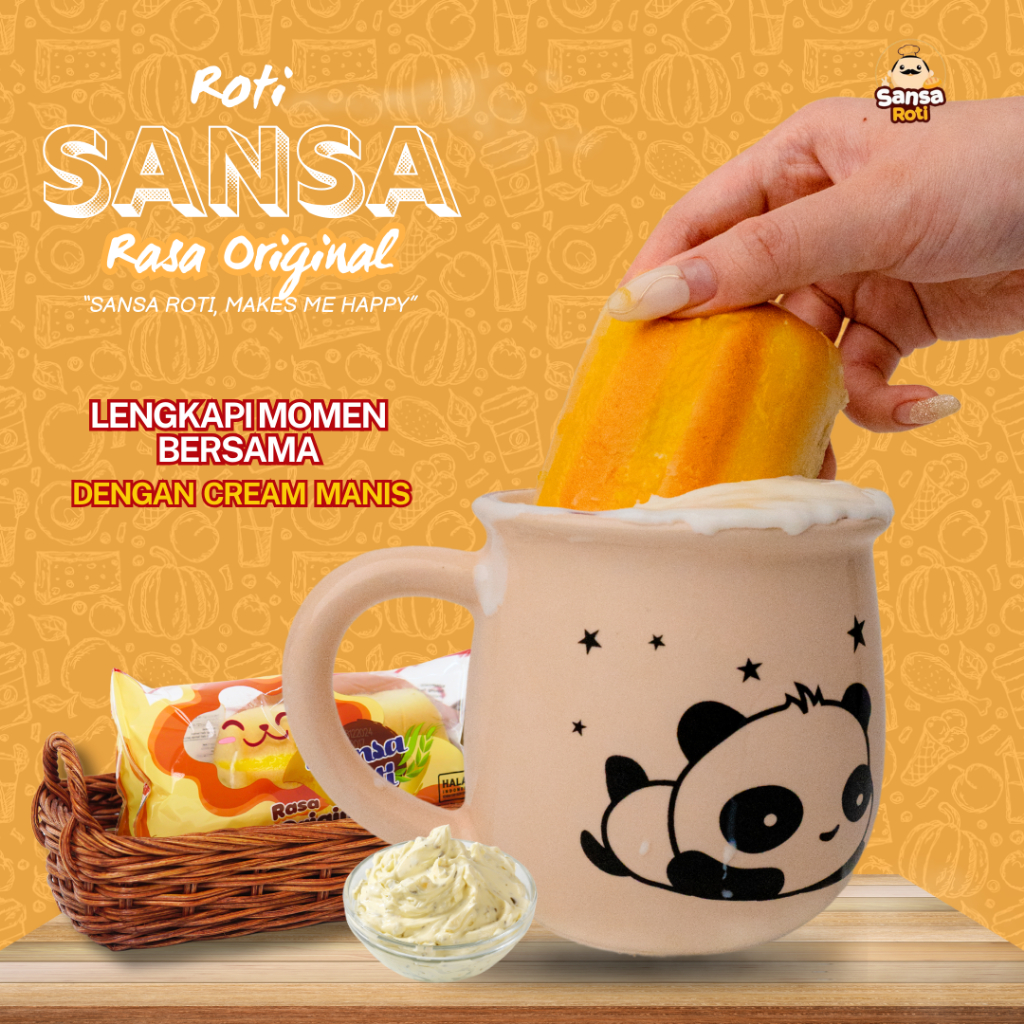 Jual Sansa Roti - Rasa Original isi 15 Pcs FREE 3 Pcs | Roti Sarapan ...