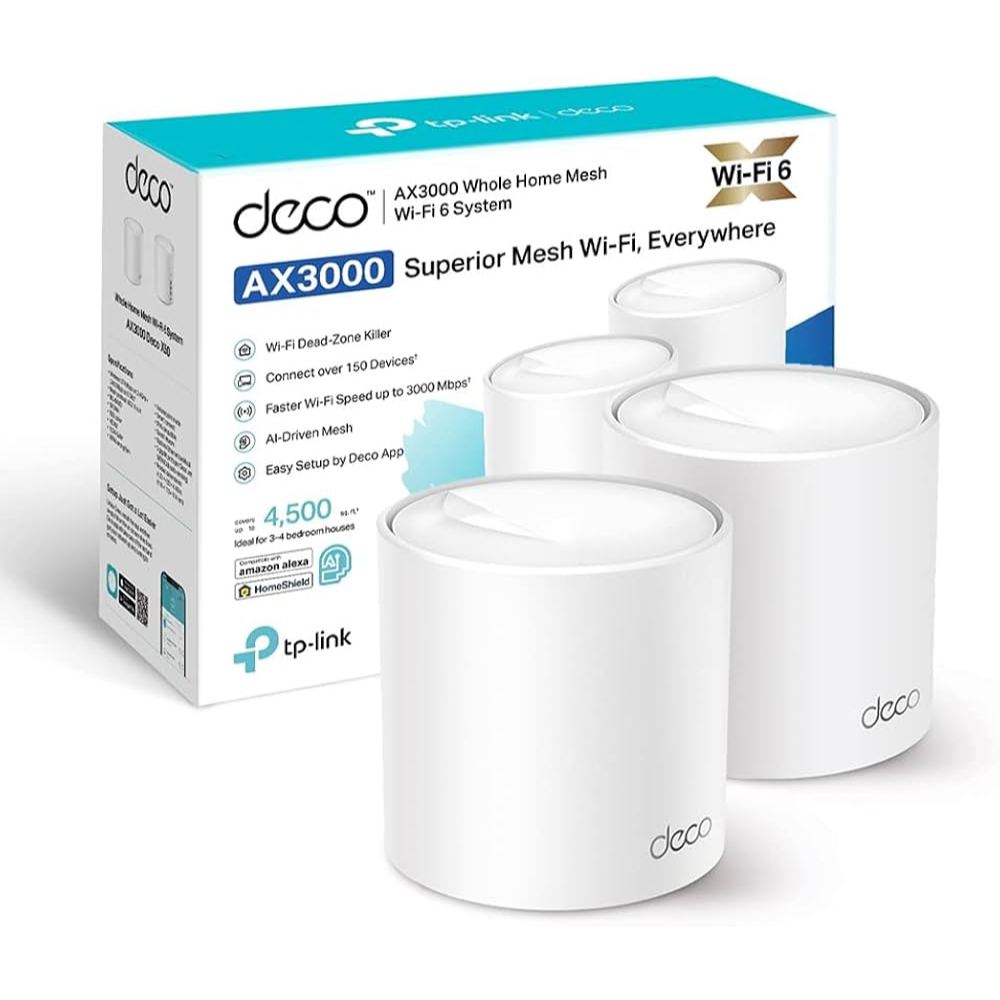 Jual TP-Link Deco X50 AX3000 Mesh WiFi 6 System Dual Band Gigabit Whole ...