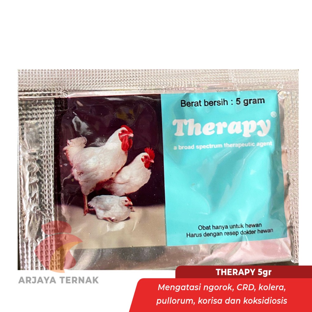 Jual Therapy 5gr Obat Pullorum Kolera Ngorok Ayam | Shopee Indonesia