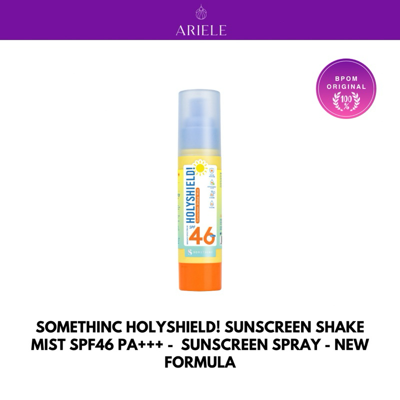Jual SOMETHINC Holyshield! Sunscreen Shake Mist SPF46 PA+++ - Sunscreen ...