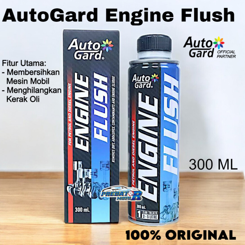 Jual PEMBERSIH KERAK AMPUH SEBELUM GANTI OLI AUTOGARD ENGINE FLUSH 300 ...