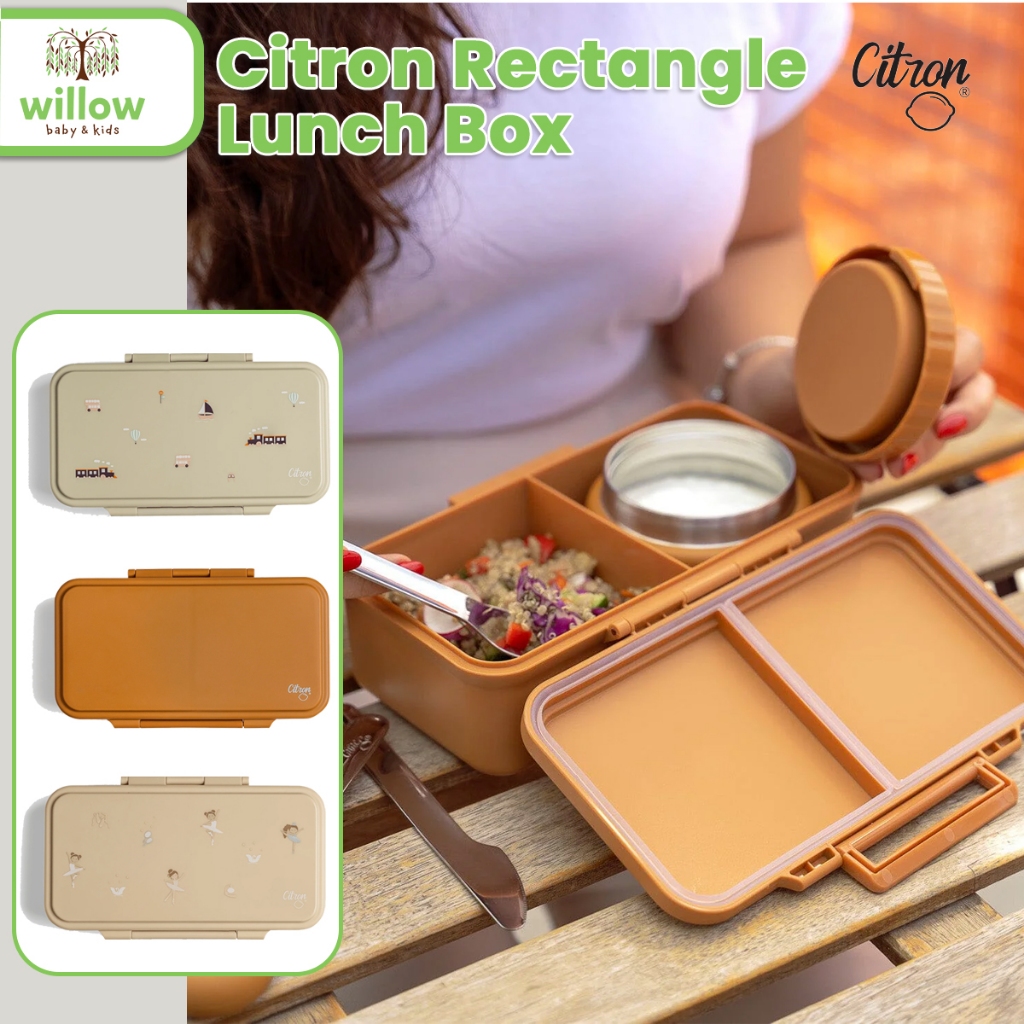 Jual Tempat Makan - Citron Rectangle Lunch Box | Shopee Indonesia