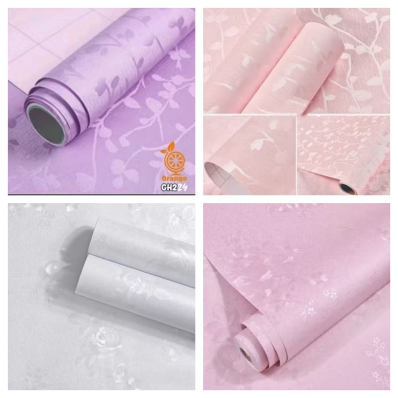 Jual Wallpaper Dinding Motif Emboss Wallpaper Dinding Ruangan Dekorasi ...