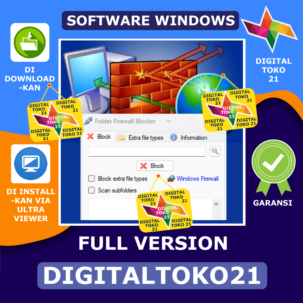 Jual [Diinstallkan] Folder Firewall Blocker 1.2.1 Full Version Software ...