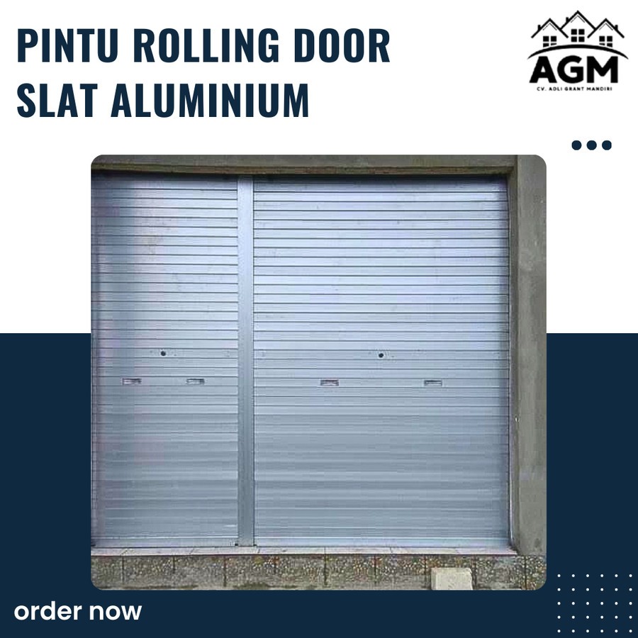 Jual pintu rolling door slat aluminium folding gate Shopee Indonesia