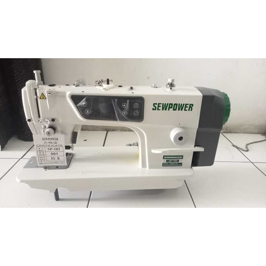 Jual MESIN JAHIT DLM SIDE CUTTER SERVO SEWPOWER SP-183 | Shopee Indonesia