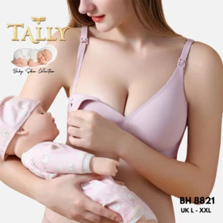 TALLY Sarwendah Bra Menyusui Tanpa Kawat Busa Tipis Bahan Seamless Baby Skin Kait 3 Bra Maternity BH 8821