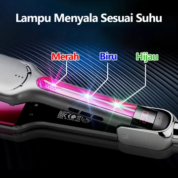 SHINON SH 8650 Catokan Rambut Hair Catokan Rambut Smoothing Ion 2in1 Curly Dan Lurus Catok