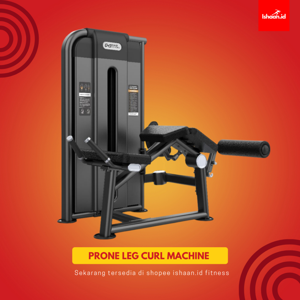 Jual prone leg curl machine DHZ equipment komersial fitness(FITNESS ...