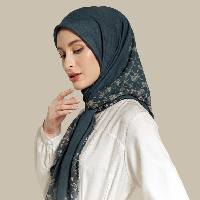 Wulang Narawangsa Hijab Segi Empat Musi Series Kerudung Segi Empat Hijab Motif Segi Empat Hijab Voal Premium