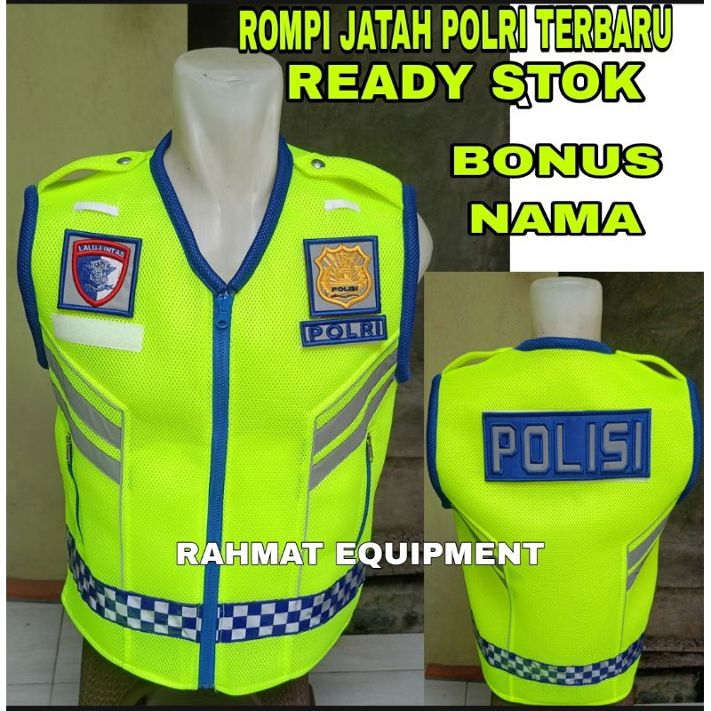 Jual Rompi Polisi,Rompi Lantas,Rompi Polantas Jatah Terbaru | Shopee ...