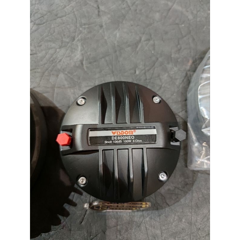 Jual Driver Tweeter Wisdom DE800NEO / Driver Speaker Original Wisdom ...