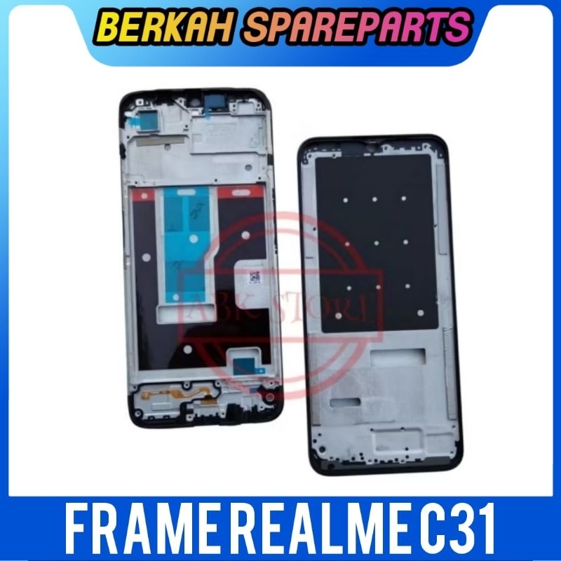 Jual FRAME TULANG LCD REALME C31 TATAKAN DUDUKAN LCD ORIGINAL | Shopee ...
