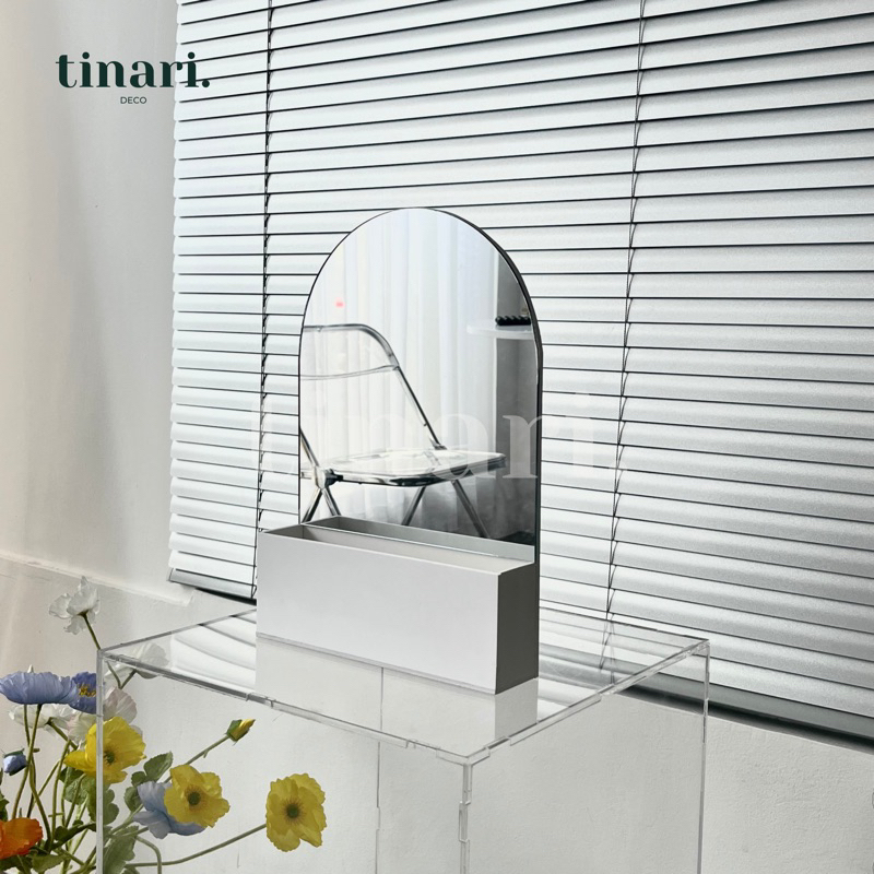 Jual [Box Only] MINI FLOWER BOX (Dome Mirror)20x30 | Papan Bunga Ucapan ...