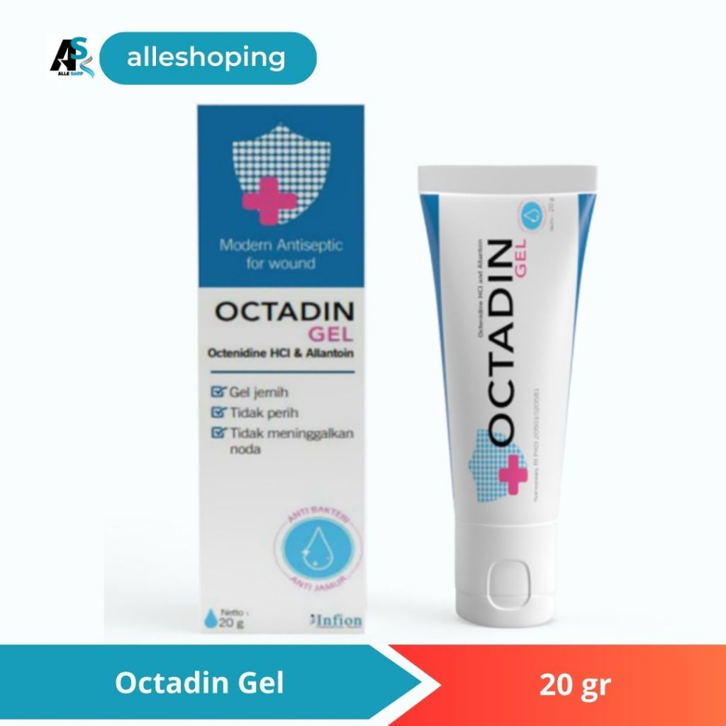 Jual Octadin Gel 20 Gram / rawat luka / Gel Luka | Shopee Indonesia