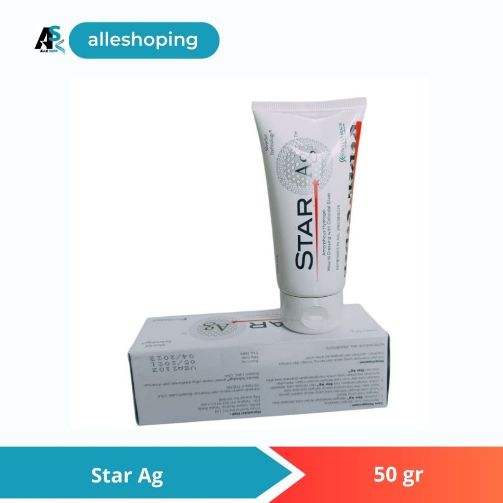 Jual Star Ag 50gr / Gel Amorphorus / Hydrogel Luka | Shopee Indonesia