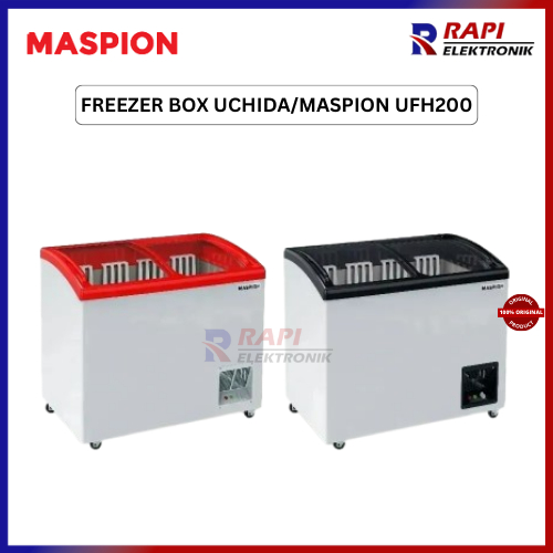 Jual FREEZER BOX UCHIDA MASPION UFH200 SLIDING 200 Liter Shopee Indonesia