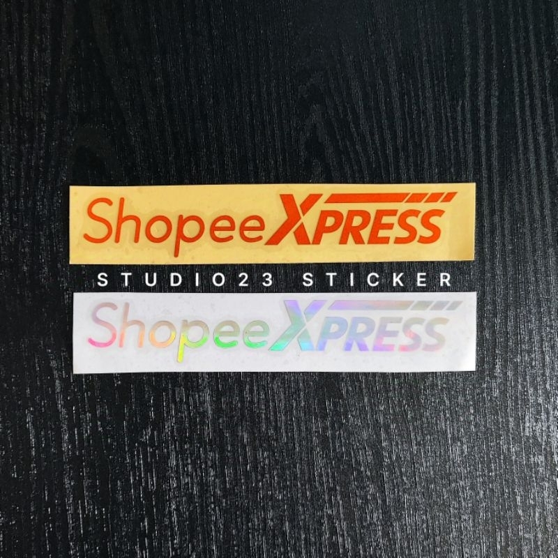 Jual Sticker Shopee Express Cutting Stiker Hologram | Shopee Indonesia