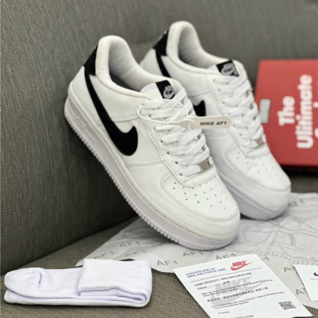 Jual Nike Sepatu Af1 Air Force One White Black Bnib Premium Original ...