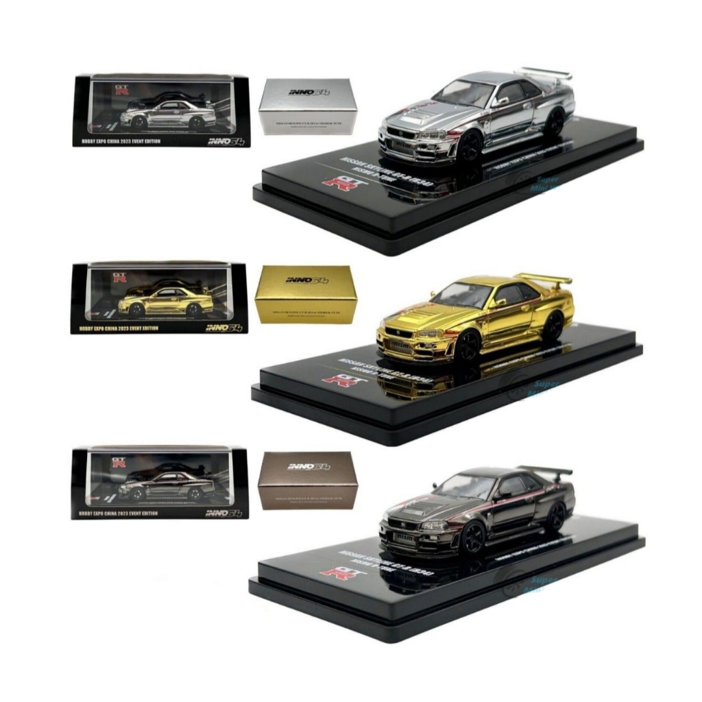 Jual Inno64 Nissan Skyline GTR R34 R Tune Hobby Expo China 2023