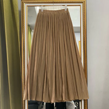 Uniqcloth Agnes Ceruty Skirt Pleats Rok Plisket