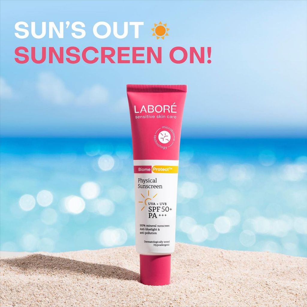 Jual Labore Physical Sunscreen SPF 50 PA++++ 30ml | Shopee Indonesia