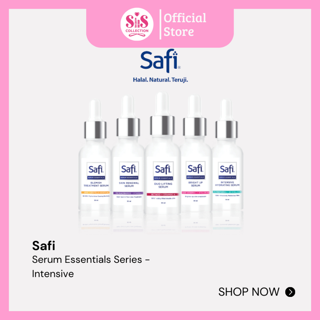 Jual Safi Serum Essentials Series - Intensive | Shopee Indonesia