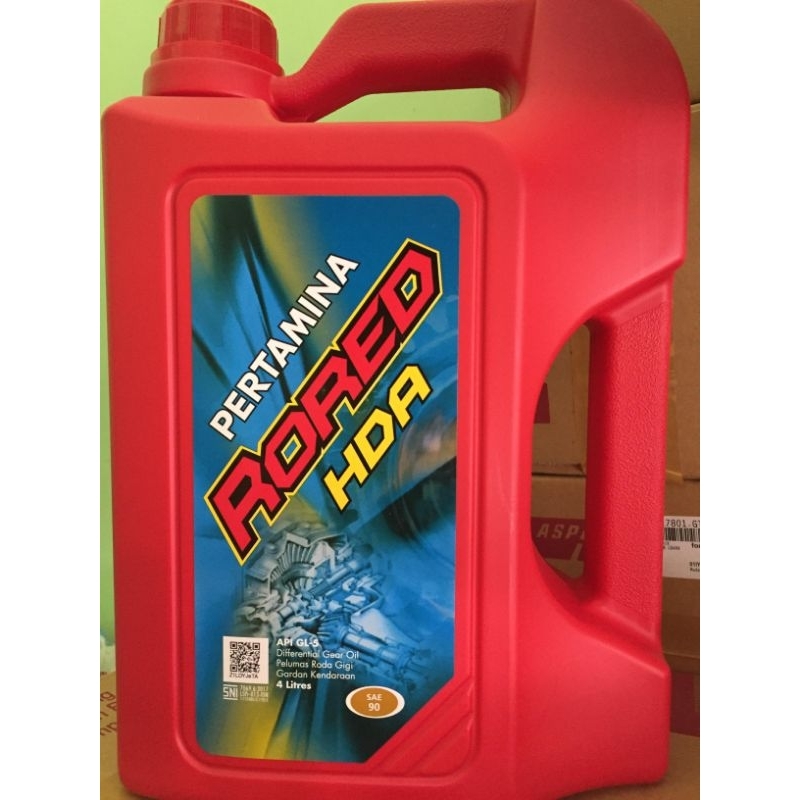 Jual OLI RORED HAD MIN 90 GL-5 PL1 4L | Shopee Indonesia