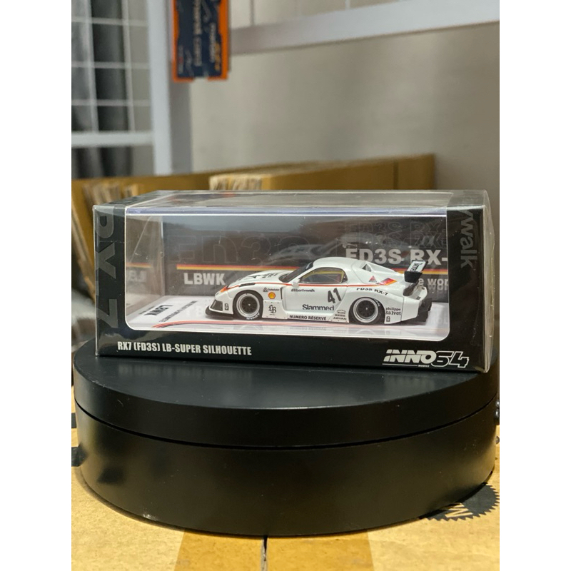 Jual inno64 mazda rx 7 lbwk putih | Shopee Indonesia