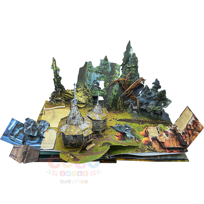 Jual English original Harry Potter 3D three-dimensional book Harry ...