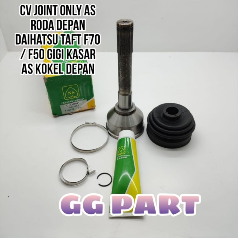 Jual CV JOINT ONLY AS RODA DEPAN DAIHATSU TAFT F70 F50 GIGI KASAR AS ...