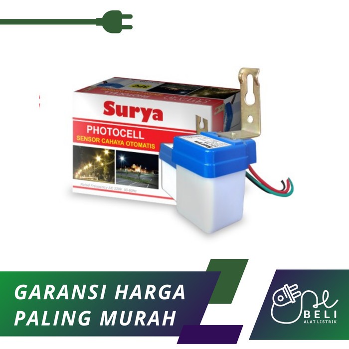 Jual Sensor Cahaya Otomatis Surya Photocell | Shopee Indonesia