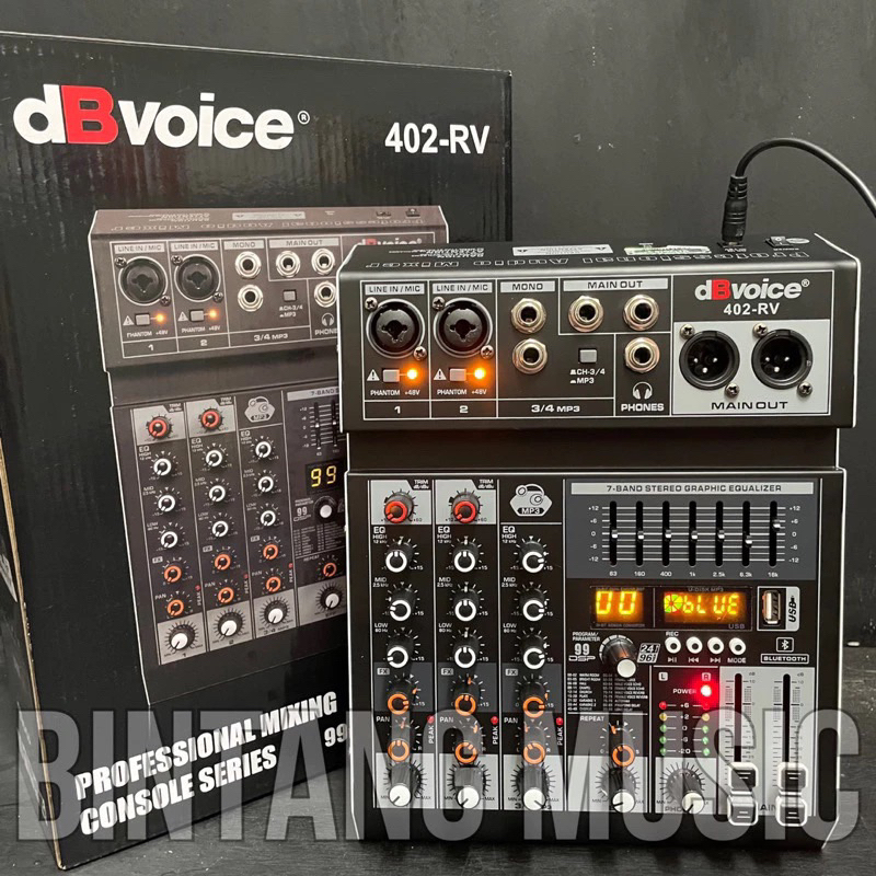 Jual Mixer DB VOICE 402 RV Original Bluetooth MIXER DBVOICE 402RV ...