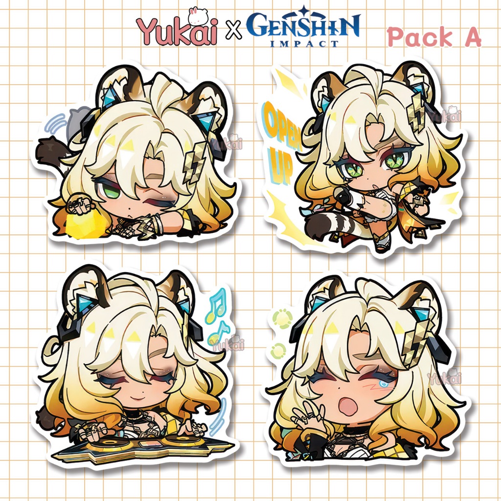 Jual Stiker Pack Xilonen Genshin Impact Premium, Sticker Anime ...