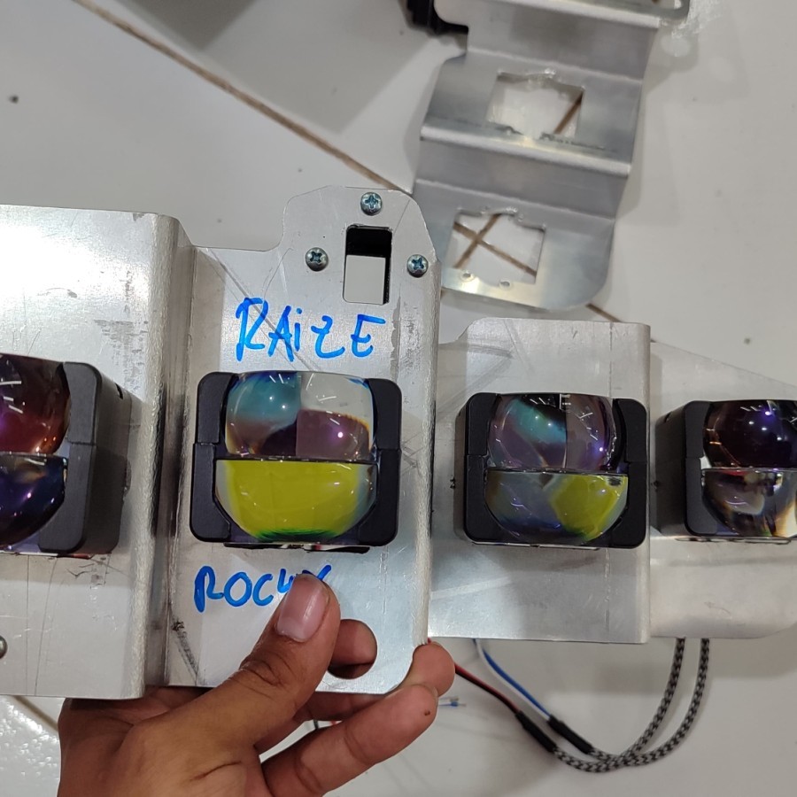 Jual braket breket bracket biled x1m 1.5 inch mobil raize rocky ...