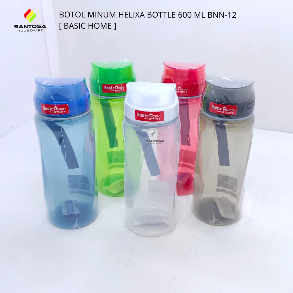 Jual Basic Home Botol Minum Helixa 600 ml BNN-12 / Cool Water Bottle ...