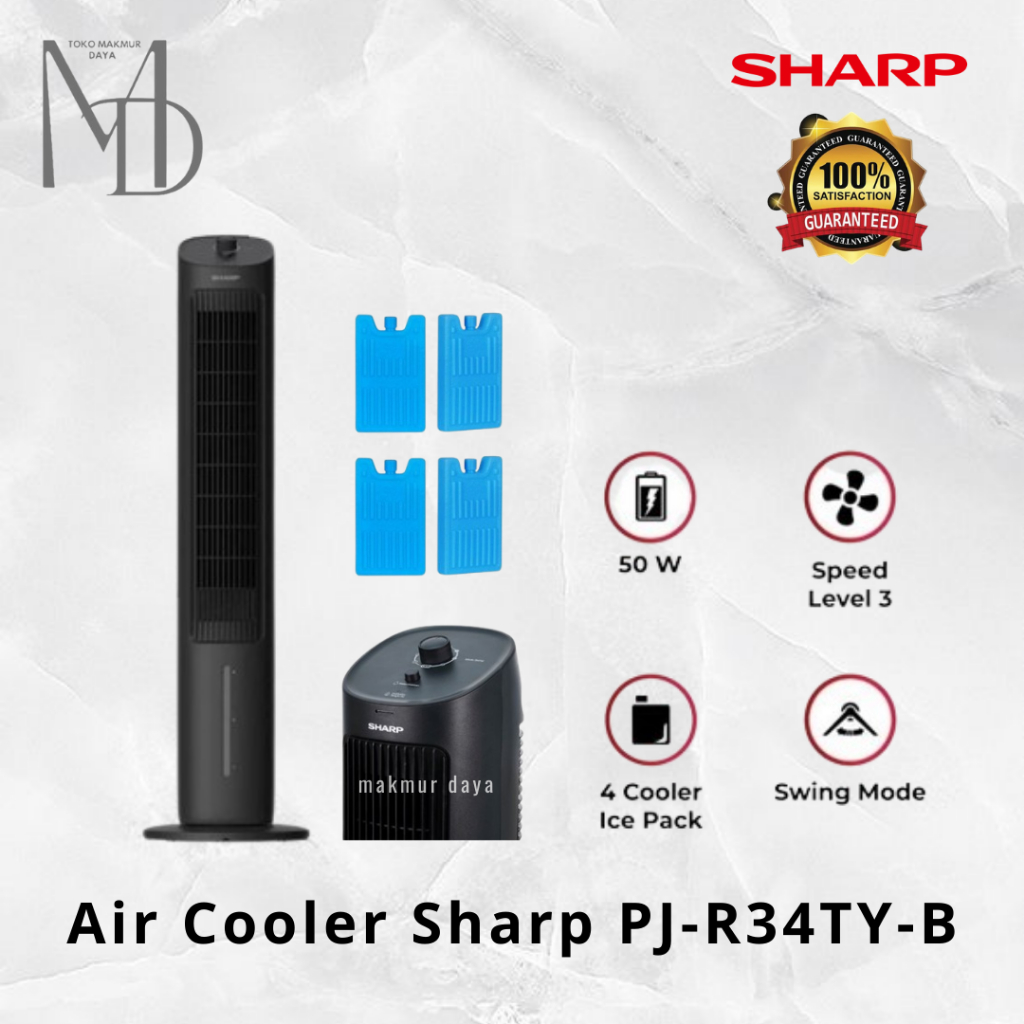 Jual Sharp Air Cooler PJ-R34TY / PJR 34 TY Air Cooller PJR-34TY FREE ...