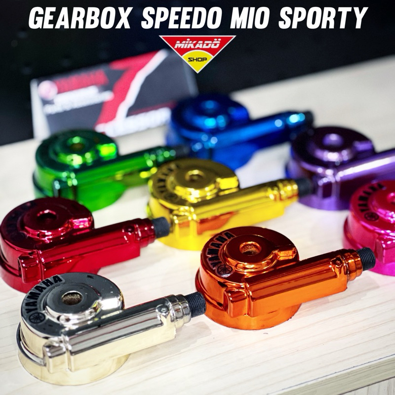 Jual GEARBOX SPEEDOMETER MIO SPORTY WARNA SMILE SOUL JUPITER FIZ R VEGA ...