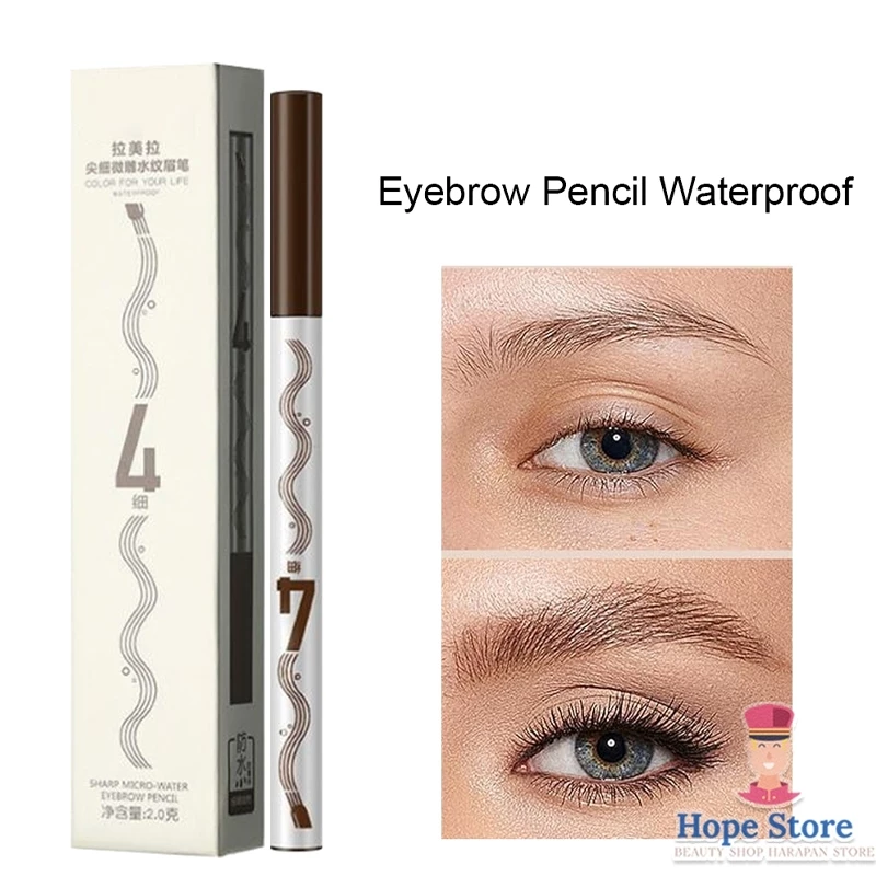NEW ! Pensil Alis Eyebrow Sharp Micro Water Pencil Long Lasting | AutoStock