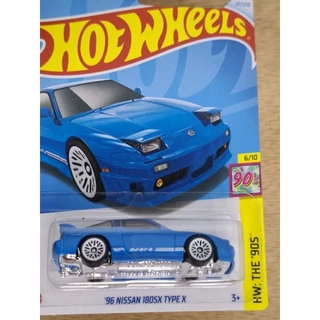 【お年玉セール特価】 ホットウィールカスタム 日産 白✩段リム シルビア 180sx ミニカー