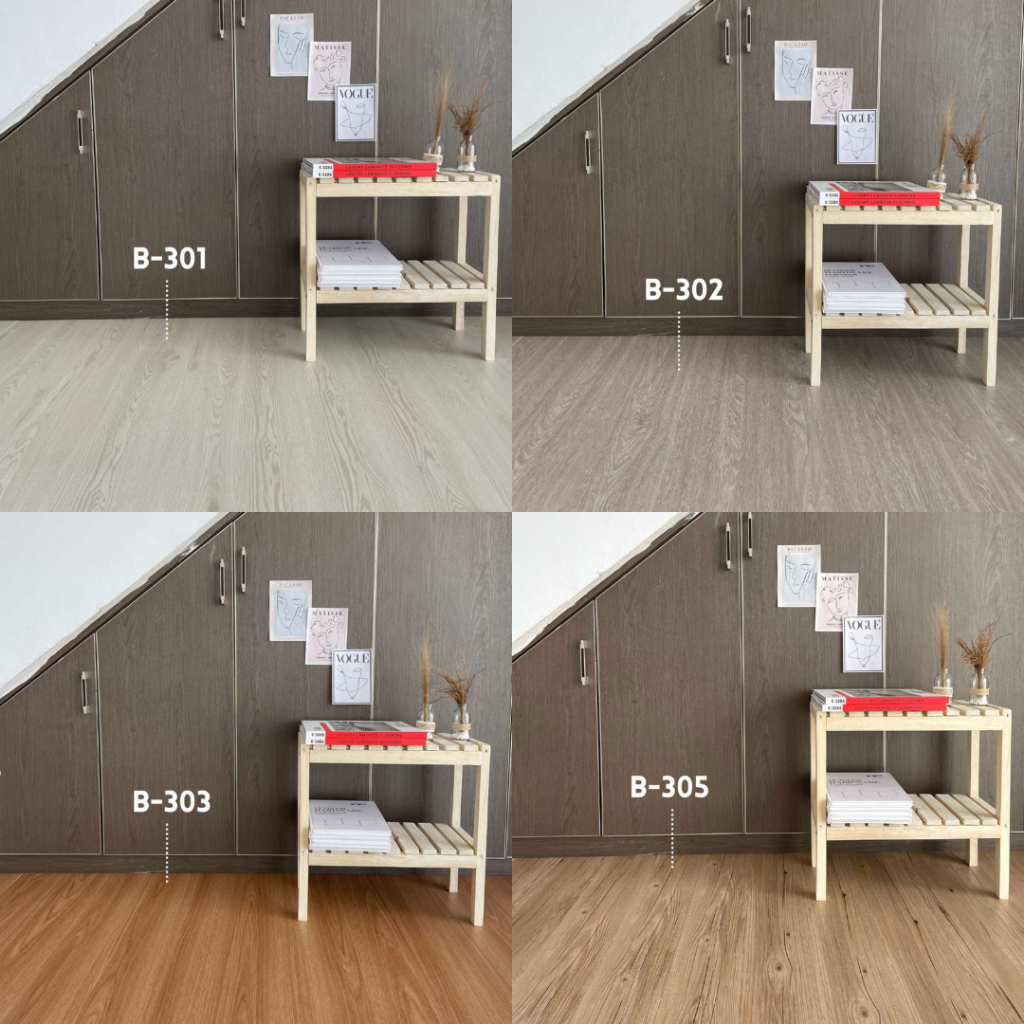 Jual Lantai Vinyl Kisaba Type B tebal 3mm motif wood - vinyl korea ...