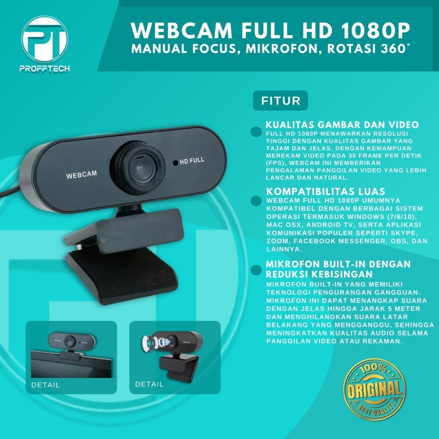 2MP 1/3 CMOS Webcam 1080P Full HD USB 2.0 Type C Camera voor Android, Linux, Wince, OS X, Rpi - Industriële PC UVC