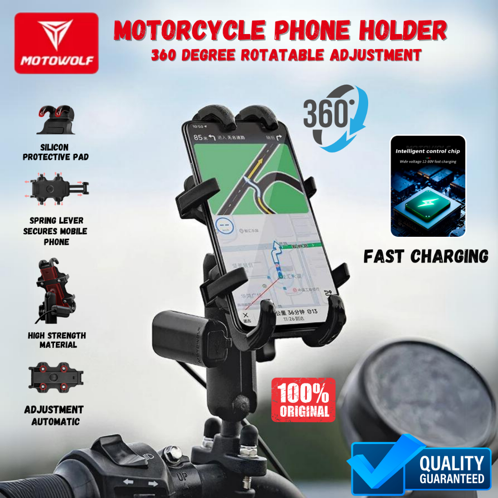 Cellphone Holder Motorcycle Phone Holder Shopee Jual Holder Motor