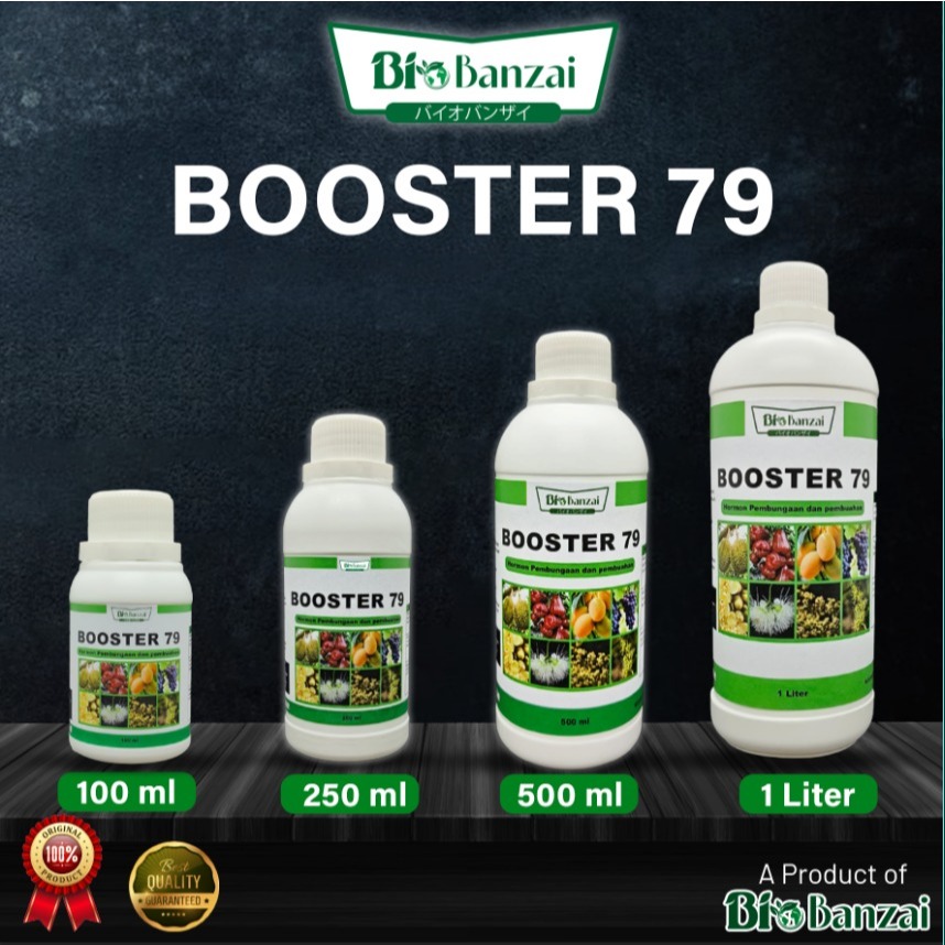 Booster 79 by Bio banzai pupuk organik pemicu pertumbuhan bunga dan buah tanaman