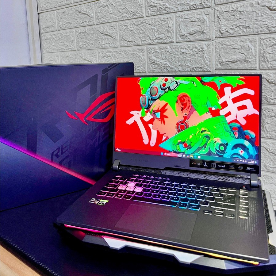Jual Asus ROG Strix G15 G513RM Ryzen 7 RTX 3060 6 GB Full Power 16 GB ...