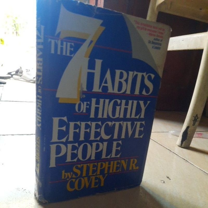 Jual THE 7 HABITS OF HIGHLY EFFECTIVE PEOPLE - STEPHEN R COVEY | Shopee ...