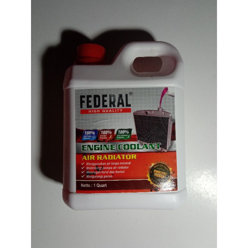 Jual Air radiator federal motor 1 liter | Shopee Indonesia